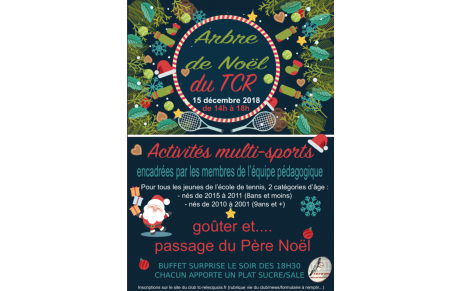 ARBRE DE NOËL TCR 