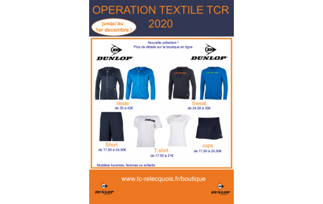 Opération DUNLOP 2019-2020